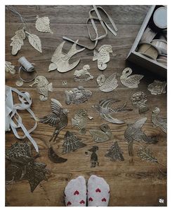 Adornos Navideños de Latón Hechos a Mano con Formas de Animales, Decoración Tradicional Colgante para Interiores, Decoración para Sala de Estar, ex-votos - Product Image 5