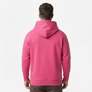 Sudadera con Capucha para Hombre, Estilo Oversize, Hombros Caídos, con Bolsillos Laterales, de Algodón Grueso, con Cordón Ajustable - Product Image 4