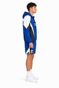 Conjunto corto cortavientos para hombre, chaqueta ligera y transpirable y pantalones cortos, ropa deportiva informal, conjunto cortavientos con logotipo personalizado - Product Image 4