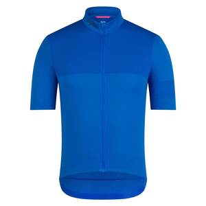 Maillot de cyclisme personnalisé pour homme, imprimé, fermeture éclair intégrale, manches courtes, respirant, extensible, en Spandex/Polyester, pour vélo de route, OEM - Product Image 2