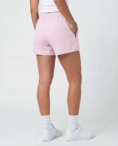 Shorts Deportivos para Mujer, Tejido Transpirable, Cintura Alta, Bolsillos con Cremallera, Logotipo Personalizado OEM, Ecológicos - Product Image 4