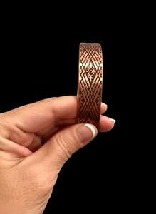 Energinox – Nouveaux ensembles de bracelets magnétiques en cuivre pur tressé pour la guérison et la santé - Product Image 3