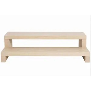 Soporte para Pastel de Madera de Pino Desgastado Estilo Rústico - Base de Exhibición Vintage - Product Image 3