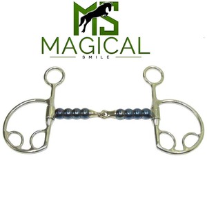High Quality Custom Made Horse Bombers Bits Cherry <b>Roller</b> Kimblewick Sweet <b>Iron</b> Snaffle Horse Bits - Product Image 2