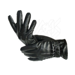 ถุงมือหนังคุณภาพดีราคาถูก ขายดี ผลิตในปากีสถาน ถุงมือหนังกันลม - Product Image 2