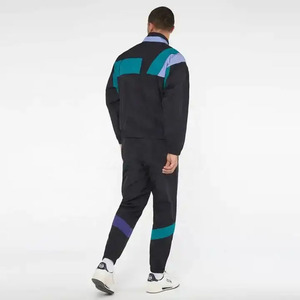 Ensemble coupe-vent personnalisé pour homme, style survêtement, en nylon et polyester durables, haute qualité, imperméable. - Product Image 6