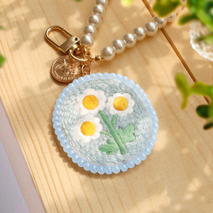 Beaded Sea Life Keychain Charm Shell Fish Lobster Bag Accessory Colorful Fashion Decorative Jewelry with customized shape & size - Product Image 6