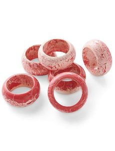 Anillo de Servilleta de Resina de Venta Caliente, Diseño Creativo, Anillo de Servilleta de Resina Epoxi con Patrón de Forma a Precio de Fábrica - Product Image 6