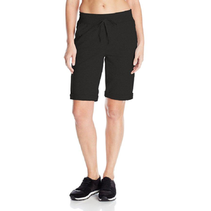 Shorts d'été pour femmes, taille haute, respirants, élastiques, séchage rapide, sportifs, décontractés, couleur unie, couleur personnalisée - Product Image 3