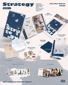 [Álbum Original Coreano] TWICE - STRATEGY (Versión Highlight) - Product Image 3