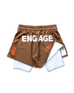 Pantalones Cortos de MMA Engage, Elásticos, de Secado Rápido, Transpirables, Ligeros, de Corte Amplio, para Entrenamiento Diario y Deportes - Product Image 2