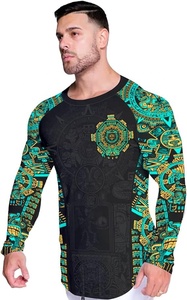 Rashguard MMA personnalisé sur mesure, entièrement sublimé, compression, polyester/spandex, séchage rapide, respirant - Product Image 4