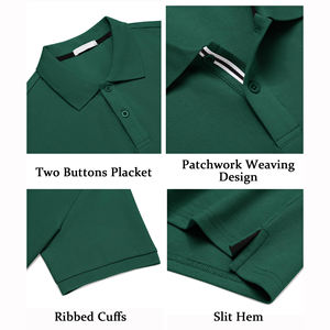 Chemises polo pour hommes à manches courtes, style tendance, été, t-shirts pour hommes, haute qualité, vêtements décontractés pour hommes, chemises polo pour hommes - Product Image 5