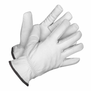 Gants de travail robustes pour chauffeurs en cuir de chèvre, nouvelle conception, résistants à l'abrasion et à la chaleur, logo personnalisable, usage général - Product Image 6