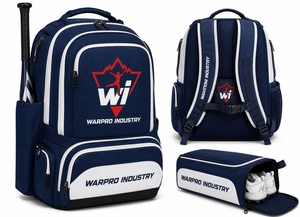 Mochila Deportiva WARPRO INDUSTRY de 30-40L, Nailon 600D, con Diseño de Logotipo y Múltiples Bolsillos - Product Image 2