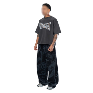 Pantalon de jogging ample en coton respirant pour homme, coupe confortable, dernières tendances, meilleur produit, pantalon ample de style varié - Product Image 4