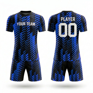 Uniformes de Fútbol Personalizados de Alta Calidad para Hombre y Jóvenes, Conjuntos de Uniformes de Fútbol Transpirables para Entrenamiento y Partido - Product Image 4