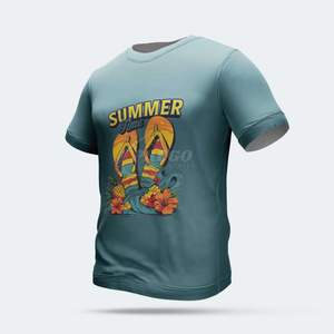 เสื้อยืดโอเวอร์ไซส์สไตล์วินเทจแนวสตรีทแฟชั่นสำหรับทุกเพศ สวมใส่สบายๆ สไตล์ฮิปฮอป พิมพ์ลายดิจิตอล DTF ผ้าฝ้าย 100% - Product Image 6