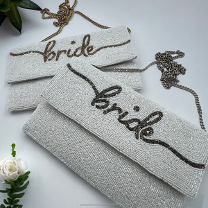 Bolso de Mano de Moda con Cuentas de Sandía, Bolso de Fiesta de Moda Portátil con Bordado Hecho a Mano, Bolso de Noche Personalizado para Mujer - Product Image 6