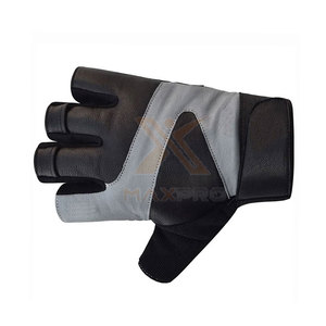 Vente Flash : Gants de Fitness en Cuir Fabriqués au Pakistan, Respirants, Séchage Rapide, Sangle de Poignet Réglable, Antidérapants, Unisexe, Faible MOQ - Product Image 6