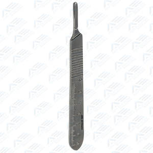 Manche de couteau chirurgical manuel en acier inoxydable, lame détachable de qualité supérieure, manche de scalpel pour chirurgie de précision - Product Image 1