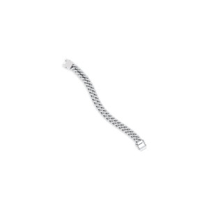 REYES Precio al por Mayor Pulseras de Cadena Cubana de Plata de Ley 925 con Moissanita Certificada GRA, Joyería de Lujo para Fiestas - Product Image 2