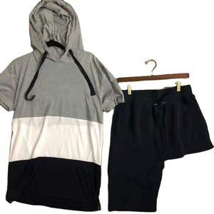 2026 Top Selling Custom Logo Floral Canvas Summer Men's Sweat Suits 2-<b>Track</b> Private Label Oversized Anti-Wrinkle <b>T</b>-shirt Shorts - Product Image 1