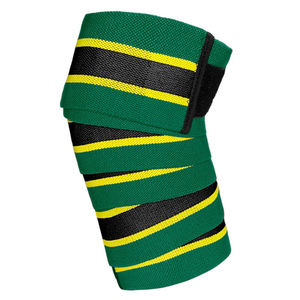 ผ้าพันเข่าแบบพับได้ น้ำหนักเบา ปรับได้ กันลื่น ทำจากยางธรรมชาติ สำหรับการฝึกยกน้ำหนักสำหรับผู้ใหญ่ - Product Image 2