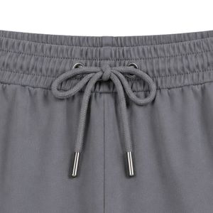 Conjunto de dos piezas informal personalizado para mujer, camiseta de manga corta azul cielo y gris y pantalones de pierna recta con estampado geométrico - Product Image 4