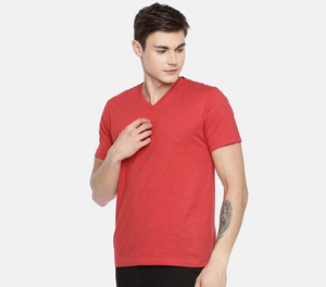 Camiseta de Fútbol Personalizada con Cuello en V para Hombre, Corte Regular, Alta Calidad, 100% Algodón, Secado Rápido, Transpirable, Servicios OEM - Product Image 2