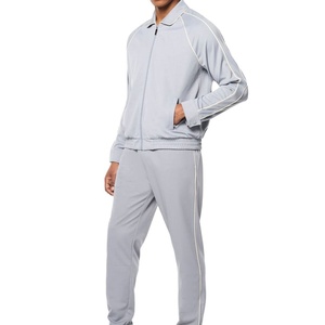 OEM ODM Custom <b>Sports</b> <b>Apparel</b> Zipper Tracksuit for Running Exercise Gym Training Manufacturer Wholesale Supplier - Product Image 2