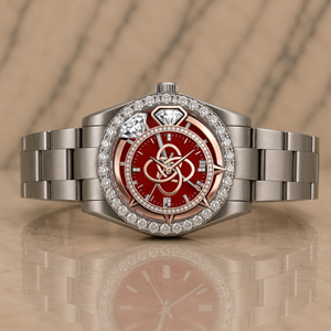 Luxury <b>Automatic</b> Moissanite Diamond Watch Men Full VVS Stone Stainless Steel Watch - Product Image 1