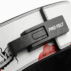 2026 New Latest Custom Design Body Building Fitness Accessory Equipment Lever Buckle <b>Belt</b> Customized Logo Leather <b>Belt</b> Men's - Product Image 4