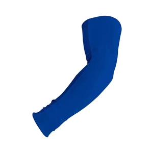 Manchons de compression sportifs en coton anti-UV sans couture avec logo personnalisé, respirants en polyester pour le cyclisme et la course à pied - Product Image 5