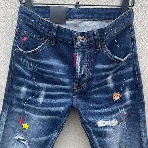 Pantalones de Hombre de Buena Calidad, Último Diseño, Jeans para Hombre 2023, Logotipo Personalizado, Ropa para Hombre, Jeans para Hombre, OEM, Tendencia JP - Product Image 5