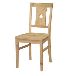 Silla de comedor artesanal de teca maciza, ecológica, ligera y moderna, con acabado natural duradero. - Product Image 4