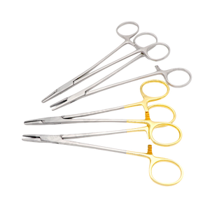 Porte-aiguille Crilewood 15,0 cm en carbure de tungstène et acier inoxydable, manuel, réutilisable, pour instruments chirurgicaux dentaires – Fabricant - Product Image 1