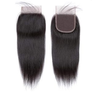 Extensiones de Cabello Humano Brasileño 100% Sin Procesar, Color Natural, Cabello Liso en Paquetes, Peluca con Frente de Encaje HD - Product Image 2