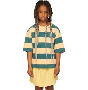 เสื้อยืดเด็กทรงหลวม แขนเสื้อแบบดรอปโชว์เดอร์ ผ้าคอตตอน ไซส์ใหญ่พิเศษ สกรีนโลโก้ได้ เสื้อยืดเด็กผู้ชาย ทรงบ็อกซี่ สไตล์สตรีทแวร์ - Product Image 4