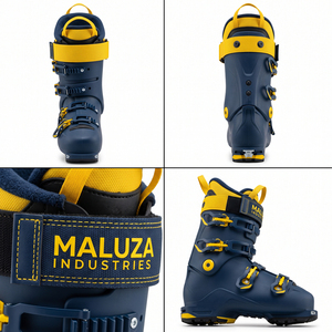 รองเท้าสกี MALUZA INDUSTRIES พรีเมียมแบบสั่งทำพิเศษ พื้นรองเท้าทำจากยางที่มีแรงยึดเกาะสูง รองเท้าสำหรับฤดูหนาวแบบมีฉนวนกันความร้อน เหมาะสำหรับสภาพอากาศหนาวเย็นและหิมะในเทือกเขา - Product Image 3