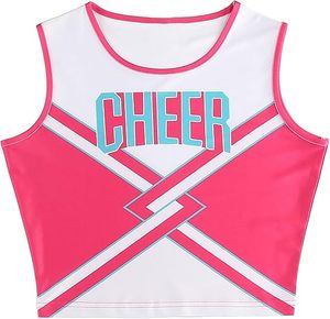 Uniformes Personalizados OEM para Porristas Jóvenes, Trajes Escolares de Animadoras para Niñas, Ropa de Actuación para Deportes - Product Image 5