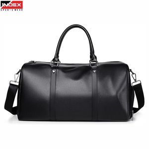 Bolsa de Viaje Profesional de Cuero para Negocios, Bolsa de Lona Espaciosa con Asas Resistentes - Product Image 1