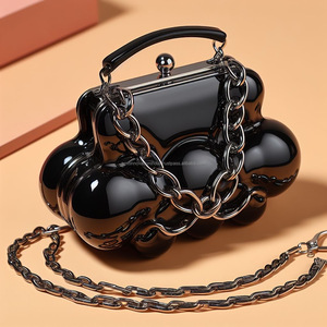 กระเป๋าคลัทช์อีพ็อกซี่ทำจากเรซินโลหะพรีเมียมกระเป๋าหรูหราออกแบบได้ตามต้องการ - Product Image 1