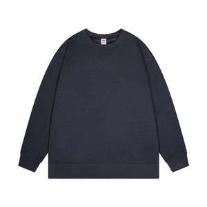 Sweat-shirt d'hiver super molletonné, isolant thermique, 420 GSM, en coton, col rond, anti-rétrécissement, pour temps froid, le plus confortable, uni - Product Image 2