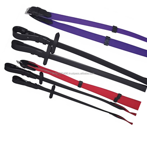 Riendas de algodón para caballos, ideales para montar y entrenar. - Product Image 3