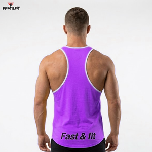 Camiseta Deportiva Transpirable, Anti-Pilling, de Secado Rápido, 100% Poliéster, Lisa, con Logotipo Personalizado, Sin Marca, para Hombre, con Cuello Acanalado - Product Image 3