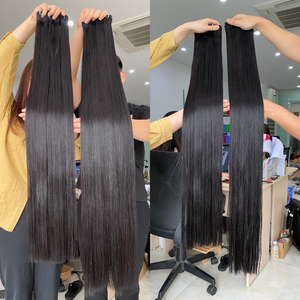 หนังกําพร้าด้านล่างหนาเต็มรูปแบบ Remy จัดชิดต่อผมเวียดนามดิบสีดําธรรมชาติที่ยังไม่ได้มีการแปรรูปผู้ผลิตผมขายส่ง - Product Image 6