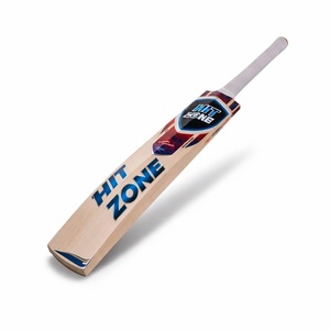 Batte de cricket HIT ZONE Match Grade en saule anglais avec bords épais, prise de balles équilibrée et performances de frappe supérieures - Product Image 2
