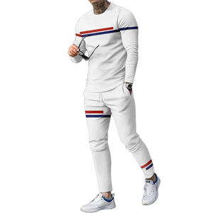 Survêtement imprimé à capuche haute performance pour homme, grande taille, 100 % coton, écologique, respirant et anti-humidité en polaire - Product Image 1