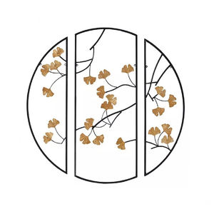 Arte Mural Vertical de Metal y Hierro Moderno, Estilo Ambience Lifestyle, Arte Atemporal, Decoración Móvil de Varias Piezas para Sala de Estar, Pasillo, Comedor - Product Image 4